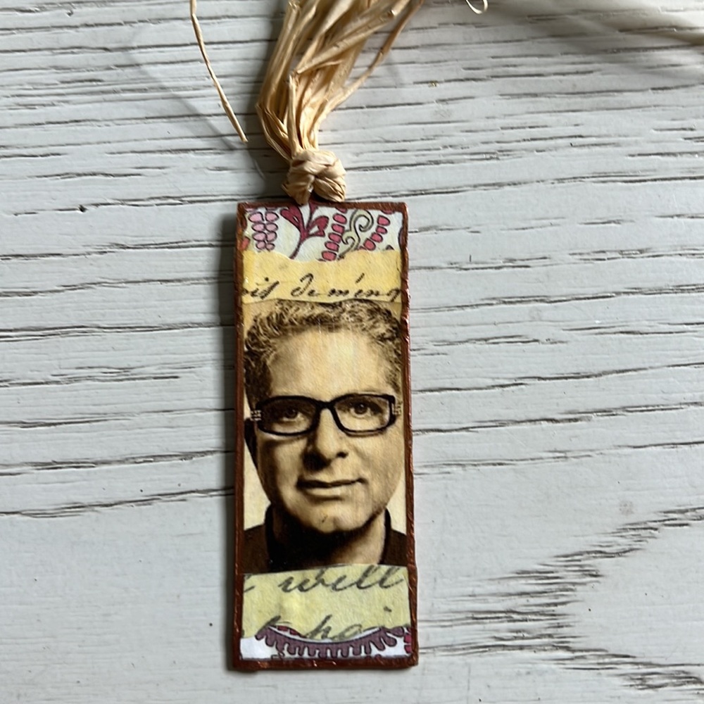 Deepak Chopra Brass Bookmark